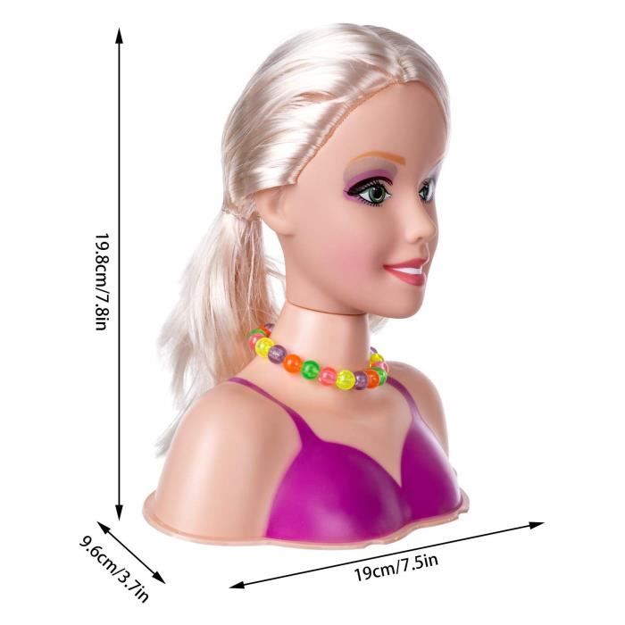VATOS Faire Semblant De Maquillage Jouets Trousse De Coiffure Et De Vanite Pour Enfants Jeu Dimitation Coffrets De Role Enfa Amz