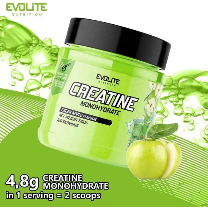 Creatine monohydrate 500g - booster musculation - keratine pure