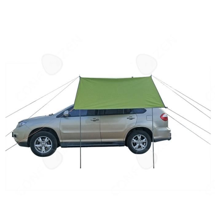 Tente de poteau en aluminium pour voiture, auvent latéral, camping