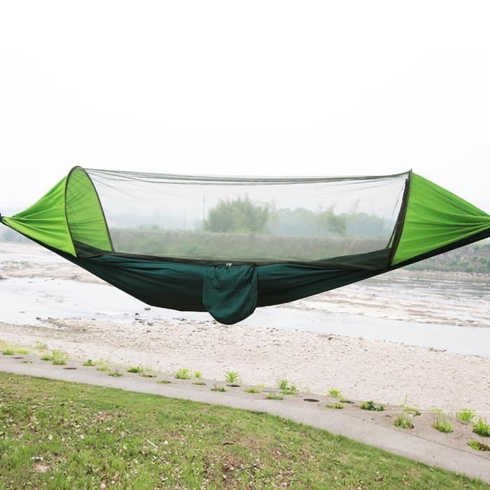 Hamac Double Parachute GEARUP - Nylon - Camping, Balançoire, Lit Suspendu - Orange