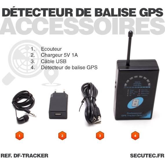 Detecteur portable de traceur GPS : GSM GPRS 2G 3G 4G - Cdiscount Appareil  Photo