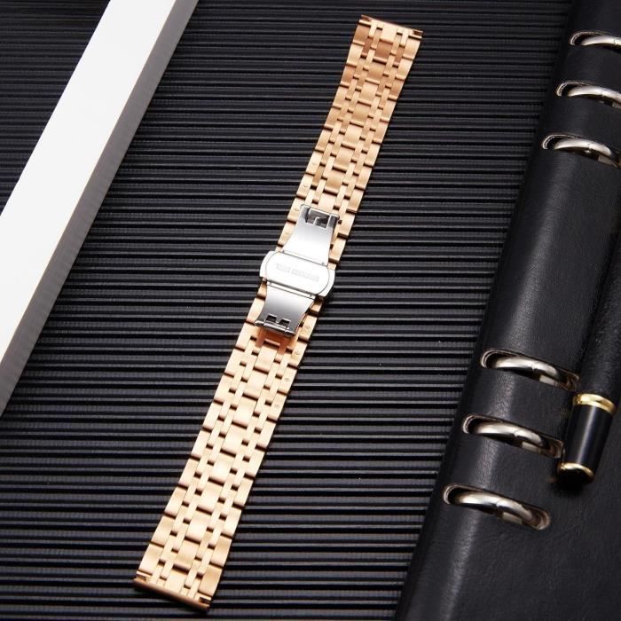 Bracelet de montre en acier inox pour Garmin Fenix 5 x GPS Montre noir , -  Achat/vente bracelet de montre Mixte Adulte - Cdiscount