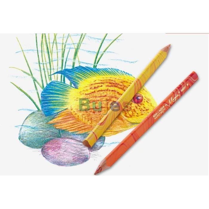 Crayon de couleur sans bois dessin grande surface - Koh I Noor