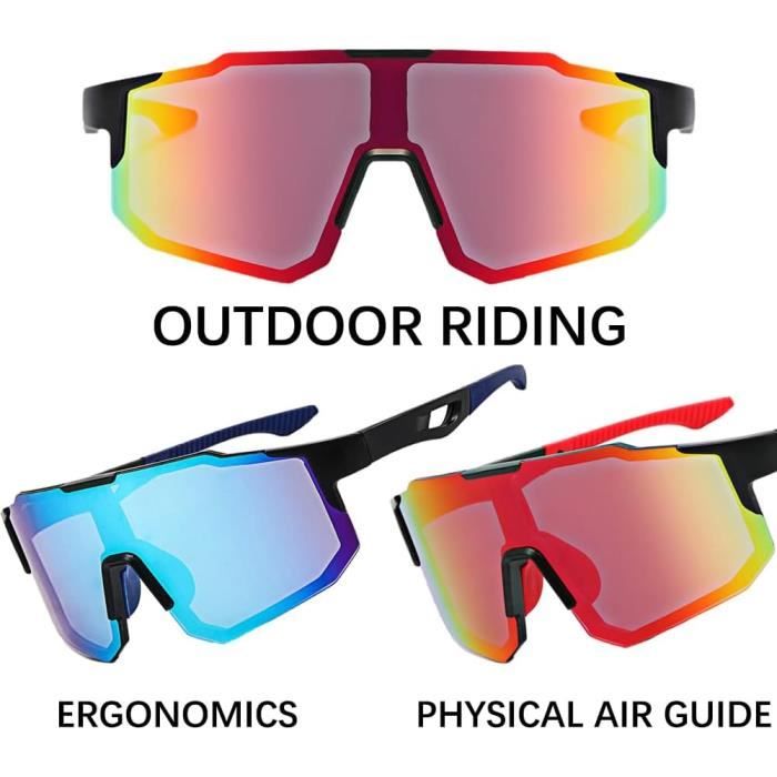 Lunettes De Soleil Lunettes De Sport MUSELK UV400 Polarisées