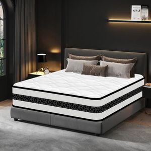 Matelas 70x140 cm d'épaisseur 10 cm en mousse, visco et gel | Maison et