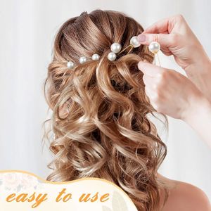 Lot De 6 Barrettes à Cheveux En Alliage - 9 Cm - 6 Couleurs - Pour Mariage, Soirée, Cadeau - 2