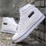 basket montante blanche homme