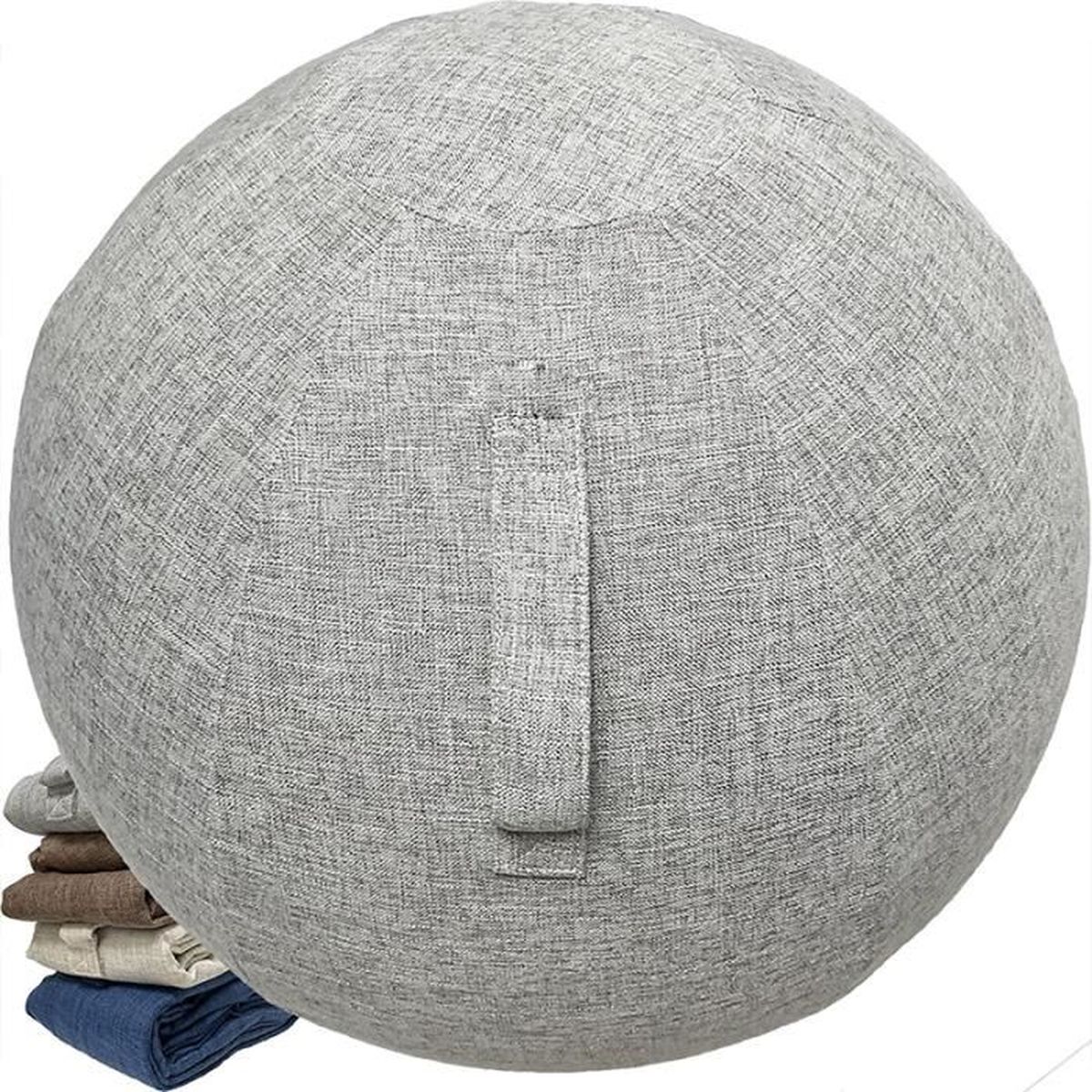 Housse pour ballon de yoga, 65cm, avec poignée, pour ballon d ...