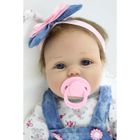 LOLI®55cm bébé Reborn poupée Silicone Real Doll Kids jouets filles Bebes De Silicona