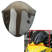 (Auburn) pareil pare-brise de moto pour Kawasaki ER6n 2012 2013 2014 ER-6N ABS ABS Plastique Déflecteurs de vent en plastique noir