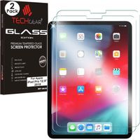 Protections D'écran Pour Tablette Pc - Techgear [2 Pack] Verre Trempé Ipad Pro 12.9" 2018 Protecteur Original Compatible Nouve