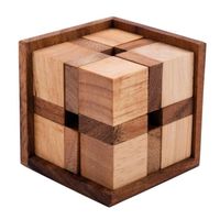 Engelhart - 350200 - Crazy Cube - Casse tete en bois écologique