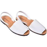 Sandales Femme en Cuir Blanc - Ozabi - Confort Premium Renforcé - Légères et Souples