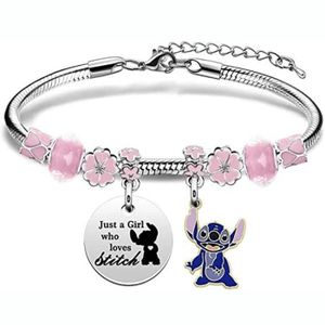 BRACELET - GOURMETTE Bracelet femme -zircon- Acier au titane - Coeur d'amour- La mode Bijoux Bracelet Couleur en Or rose