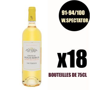 VIN BLANC X18 Château Sigalas Rabaud 2017 75 cl Sauternes 1e