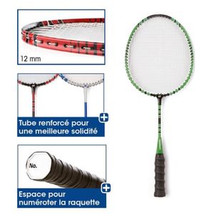 HOUSSE BADMINTON Raquette badminton Tremblay primaire - vert - TU