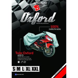 ValueHall Housse Protection pour Moto 210D Tissu Oxford imperm/éables Moto Couverture Scooter Couverture avec 2 Trous de Serrure et Sac de Rangement V9A04 2XL