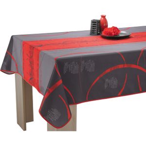 Nappe Rectangulaire Anti Taches, Exterieur Nappe De Table 140X240Cm, 3D