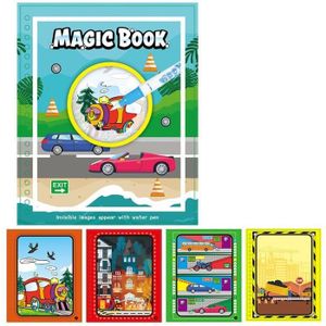 Livre de Coloriage Magique de Méthode Montessori,1 Pièce,Dessin à