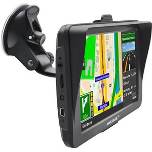GPS AUTO GPS Voiture AWESAFE Écran Tactile 7 Pouces Carte M
