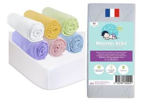 MATELAS BÉBÉ KIT PRATIQUE BEBE Matelas 60x120 Lit bébé Lit Para