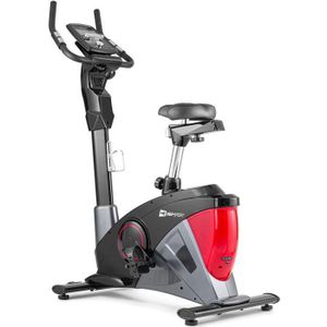 Velo d'appartement cardio training ordinateur ergomètre pulsomètre fitness bleu 