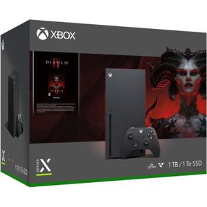 CONSOLE XBOX SERIES X Pack Console Xbox Series X - 1000 Go + Diablo IV