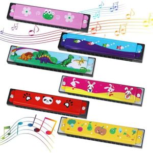 HARMONICA UptVin Lot de 6 harmonicas pour enfants - Harmonic