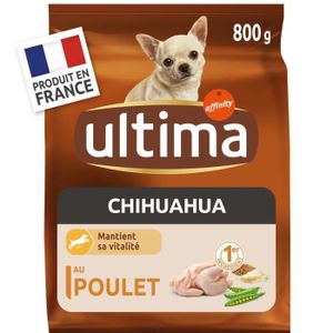 CROQUETTES LOT DE 5 - ULTIMA - Chihuahua au poulet Croquettes
