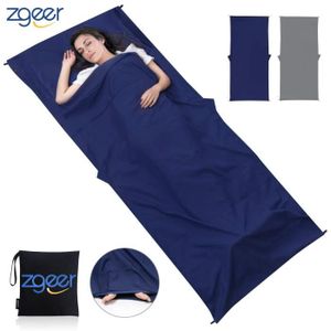 Azarxis Drap Sac de Couchage Voyage en Coton L/éger Portable Confortable 1//Double 2 Personnes Enveloppe Sarcophage pour Adulte H/ôtel Auberge Camping Randonn/ée