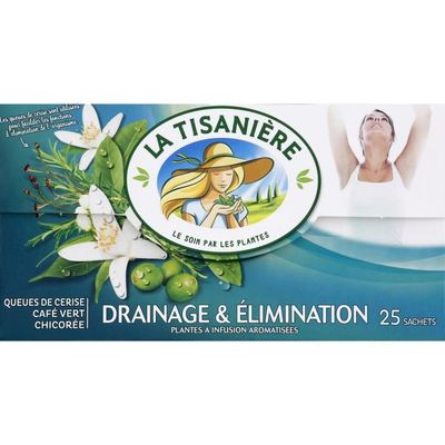 La Tisanière Drainage & Elimination (café vert, chicorée..) - 25