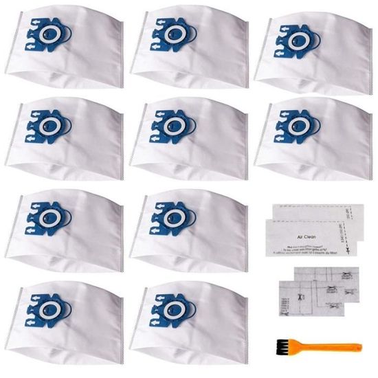 Lot De 5 Sacs à Poussière Pour Aspirateur TREND T31 T32 T35 - Tissu, 20 X 69 Cm
