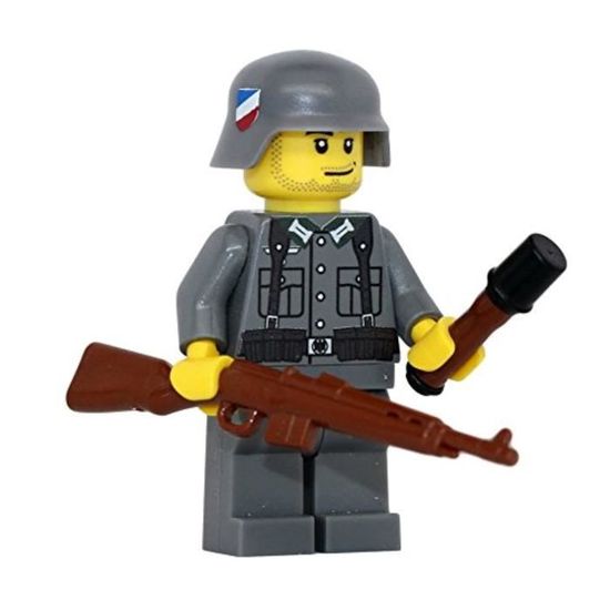 Minifigure Personnalisée Soldat Ouest-allemand Guerre Froide – United Bricks, Neuve – Pour Collectionneurs Lego