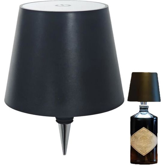 Lampe Bouteille Sans Fil - Veilleuse LED RVB, Contrôle Tactile Et Télécommande, Pour Déco Maison Bar - 6