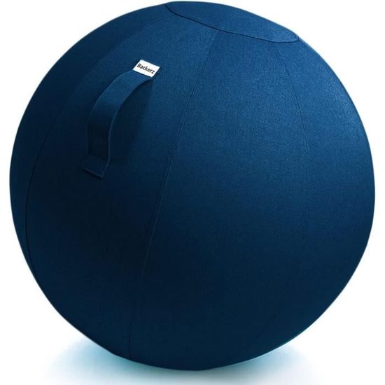 Siège Ballon Ergonomique 75 Cm - Capacité 110 Kg, Housse Lin Lavable - Pour Bureau, Yoga, Amélioration Posture - Vert Olive
