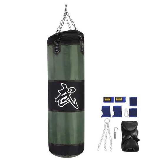 Sac de frappe,Boxe sac de sable vide sac de boxe Taekwondo Kickboxing