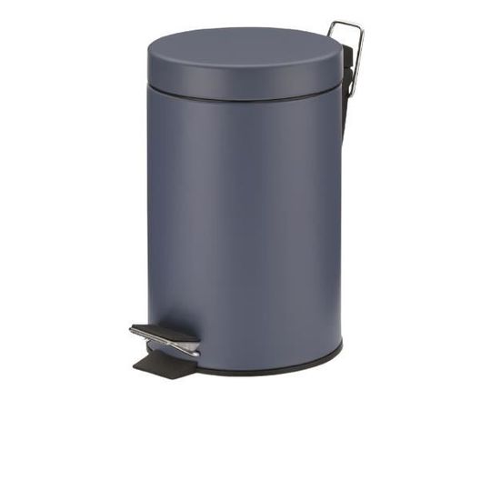 Kela Mats - Poubelle De Salle De Bain Métal Design Bleu Brouillard - 5 L