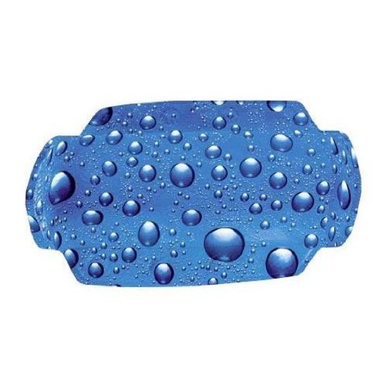 Repose-tête De Bain Kleine Wolke - PVC Gris, 32 X 22 Cm, Avec Ventouses - Pour Baignoire Confortable - 3