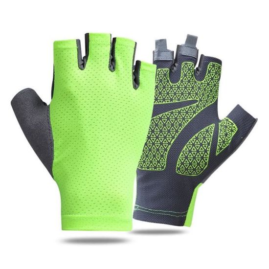 Gants Cyclisme Castelli – Demi-Doigts – Respirants – Absorbant Les Chocs – Outdoor