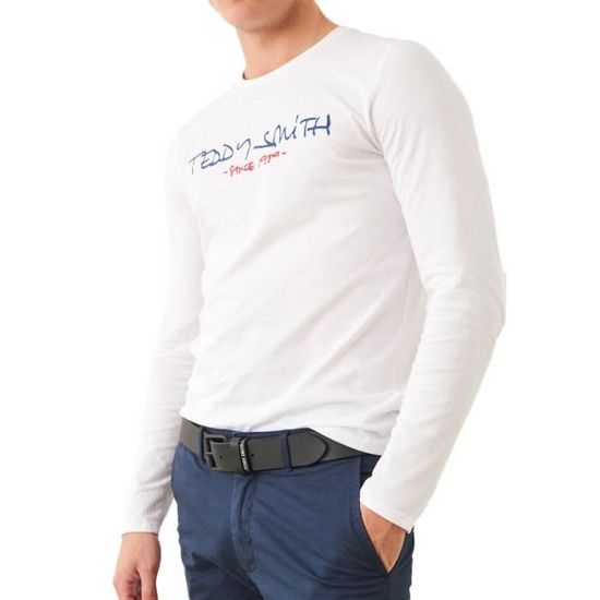Tee shirt manche longue teddy smith sales