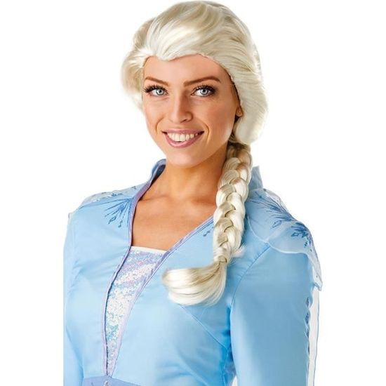 Perruque - RUBIES - Elsa La Reine Des Neiges 2™ Frozen 2™ - Noir - Adulte - Disney