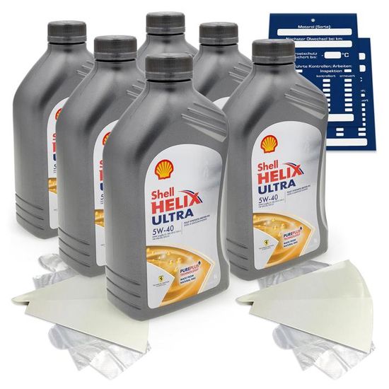 6 Litre Original Shell Helix Ultra Huile Shell - Cdiscount Auto
