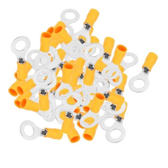 Cosses à Sertir à œillet 3.2mm - Lot De 10 - Pour Câbles 1,5-2,5 Mm² / AWG 14-16