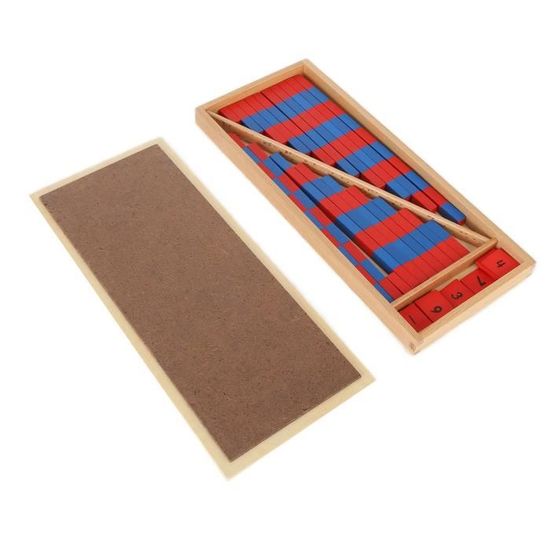 Cartes Numérotées En Bois 1-9000 Tceapoo - Jouet Montessori Mathématiques Pour Enfants 3-8 Ans