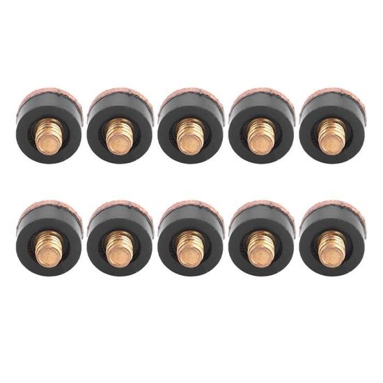 10 Embouts De Queue De Billard - Capuchons Caoutchouc Protection Pour Queues Américaines - Accessoire Billard