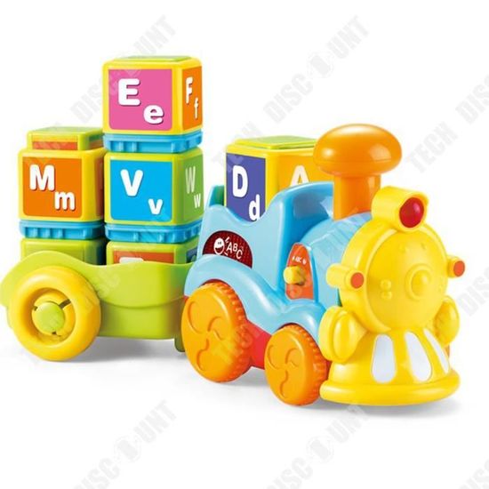 Locomotive De Train Jouet En Plastique - Modèle éducatif Magnétique Pour Enfants | Taille ~11x4.6x3.3 Cm, Couleur Gris Foncé, Pour Jeux Créatifs Et Décoration