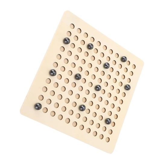 ASNEY Jeu D'Échecs Magnétique Amélioré, Jeu D'Échecs Pliant eois De 12 X 12 avec Pièces D ASNEY Jeu D'Échecs Magnétique Amélioré, Jeu D'Échecs Pliant eois De 12 X 12 avec Pièces D