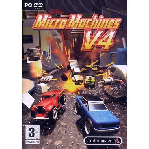 Micro Machines V4 Ps2 - vue 3