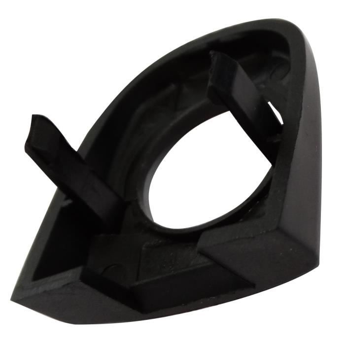 Aerzetix: C17038 Cache noir de serrure poignée porte avant pour VW Volkswagen Lupo Passat Bora Golf 4 5 Polo Audi TT A2 Seat Arosa