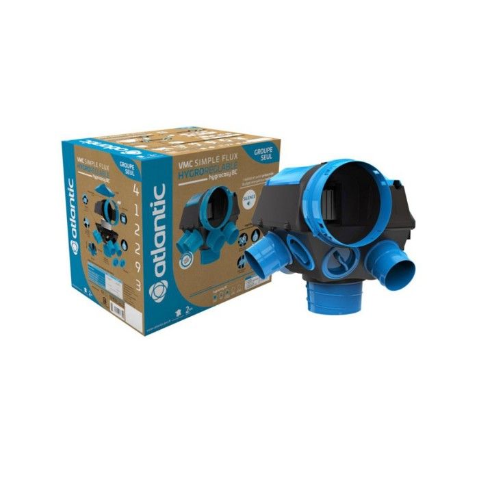 VMC simple flux hygroréglable kit Hygrocosy 2